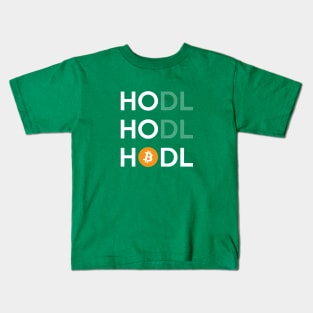 HO HO HODL Bitcoin Kids T-Shirt